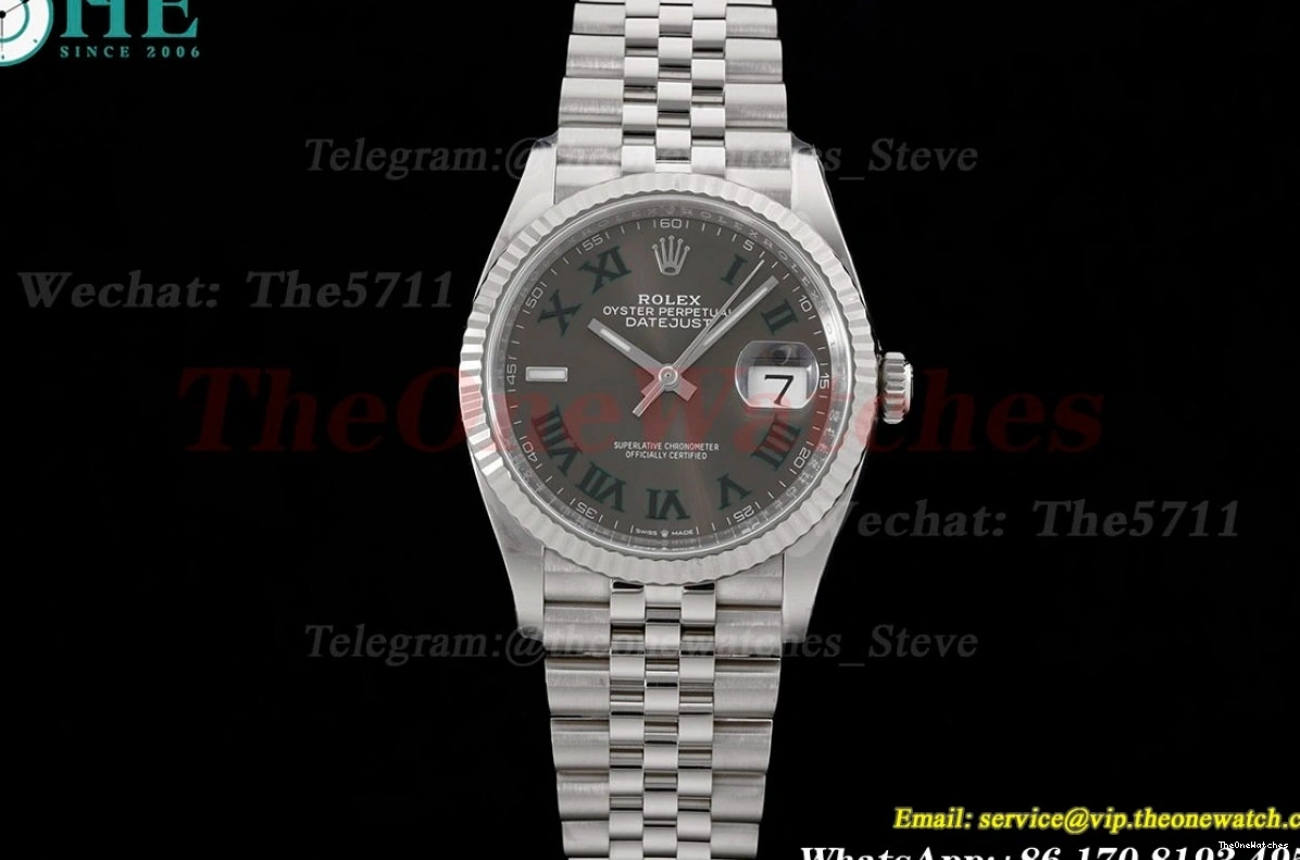 SH3235 SS SS 36mm Rmn Clean 126234 Grey Datejust Jub 0117